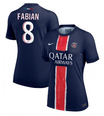 Paris Saint-Germain Fabian Ruiz #8 Primera Equipación Mujer 2024-25 Manga Corta